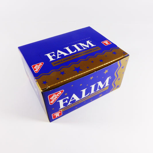 Falim Sugar Free Plain Chewing Gum, Mastic Flavored, Individually Wrapped 100 Pcs